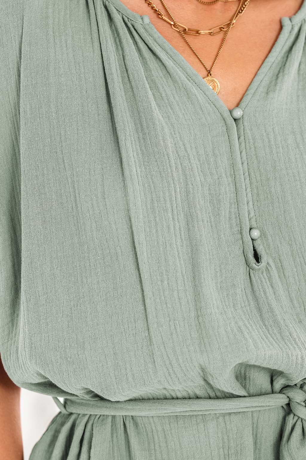 Cottage Dreams Sage Midi Dress