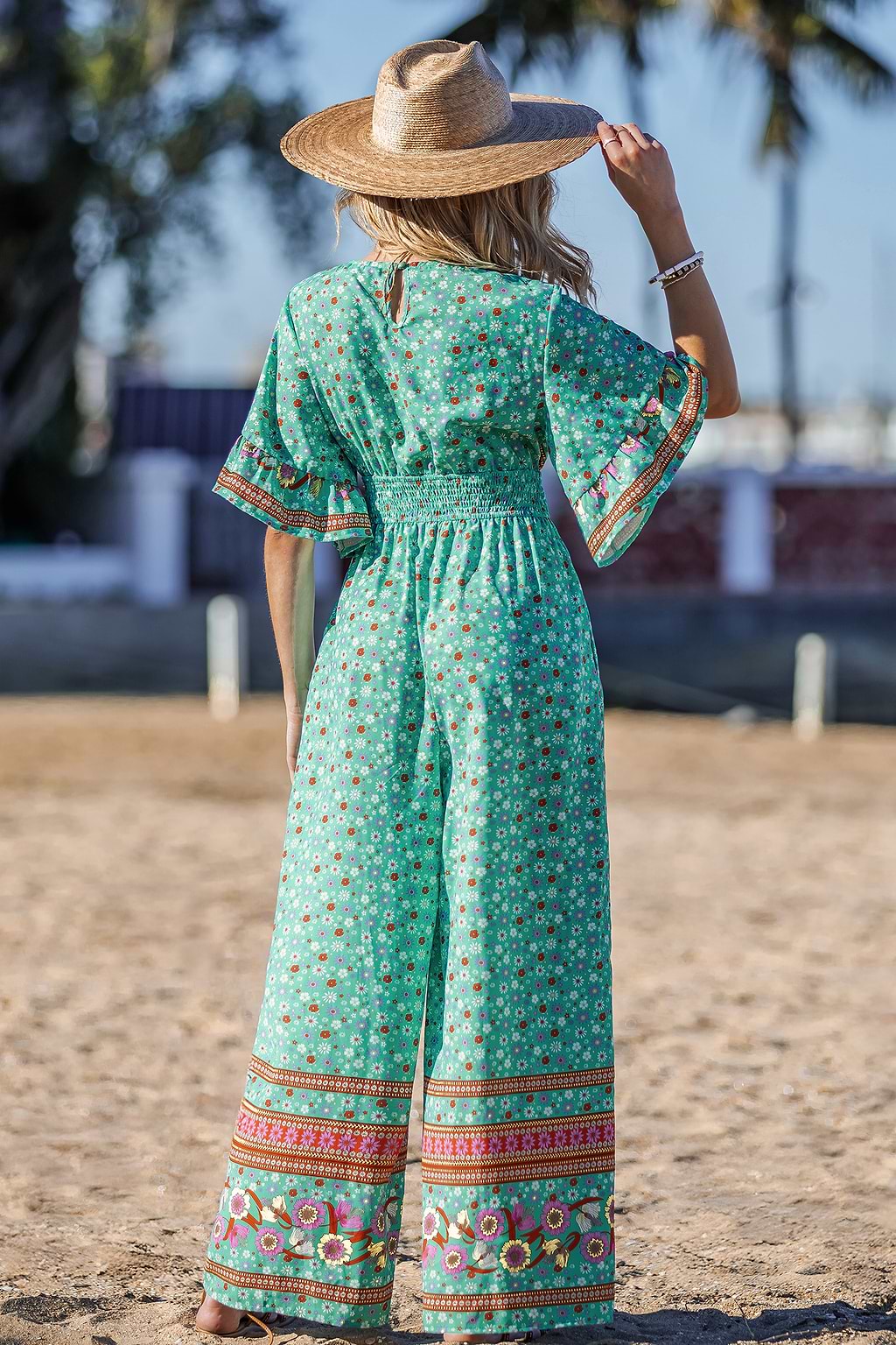 Wildflower Paisley Floral Jumpsuit
