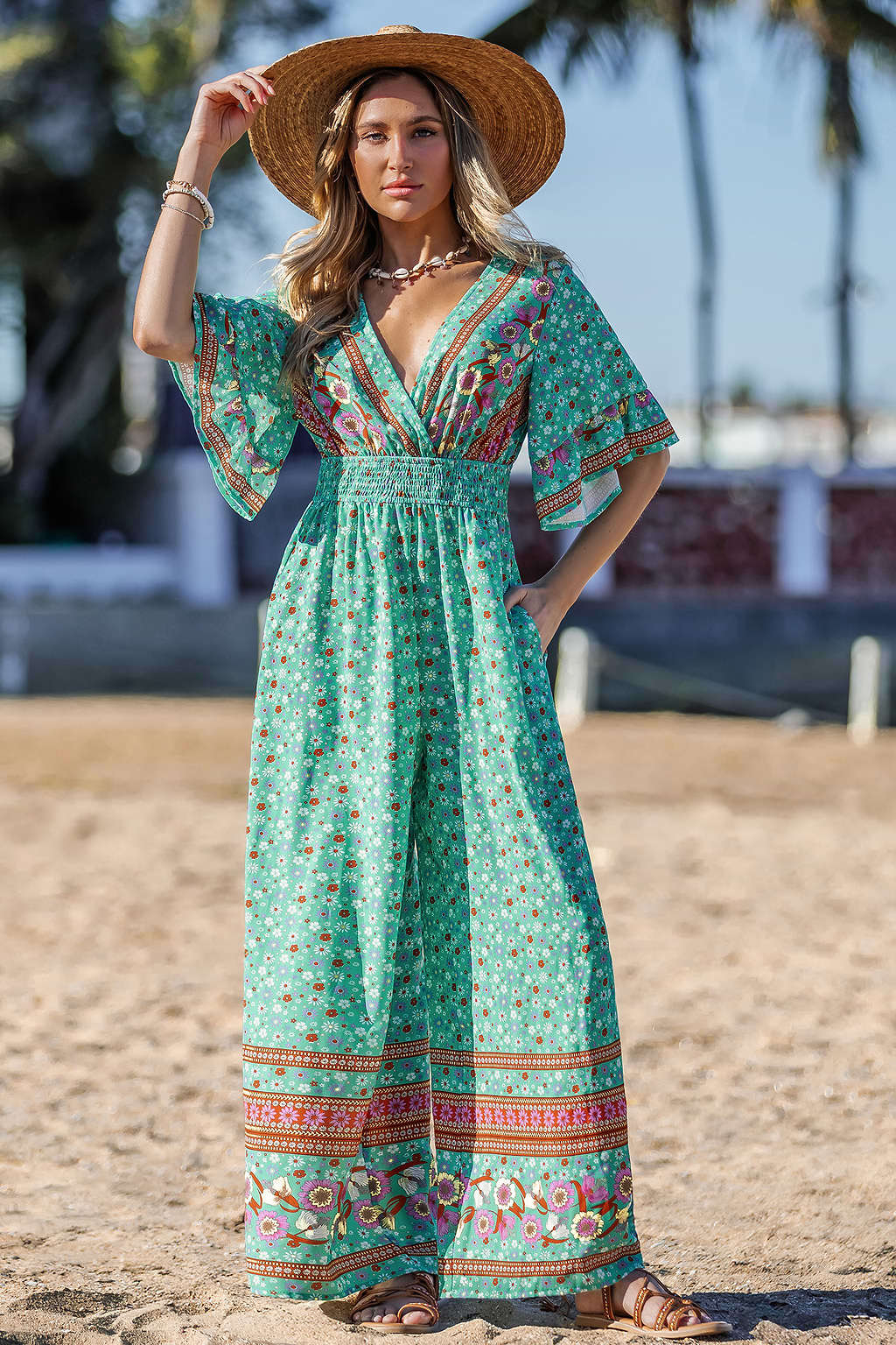 Wildflower Paisley Floral Jumpsuit