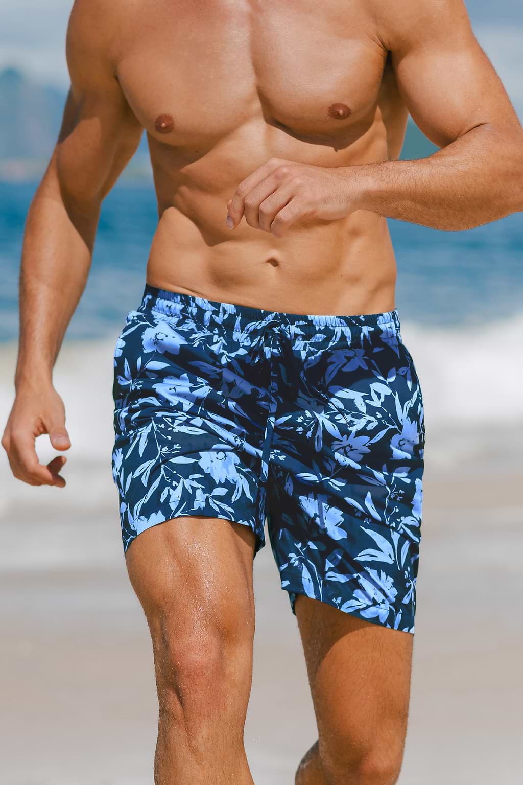 Dark Vibes Floral Board Shorts