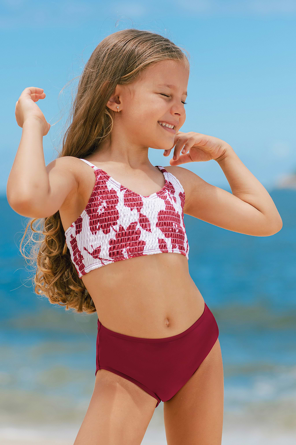 Starfish Kisses Floral Swim Set