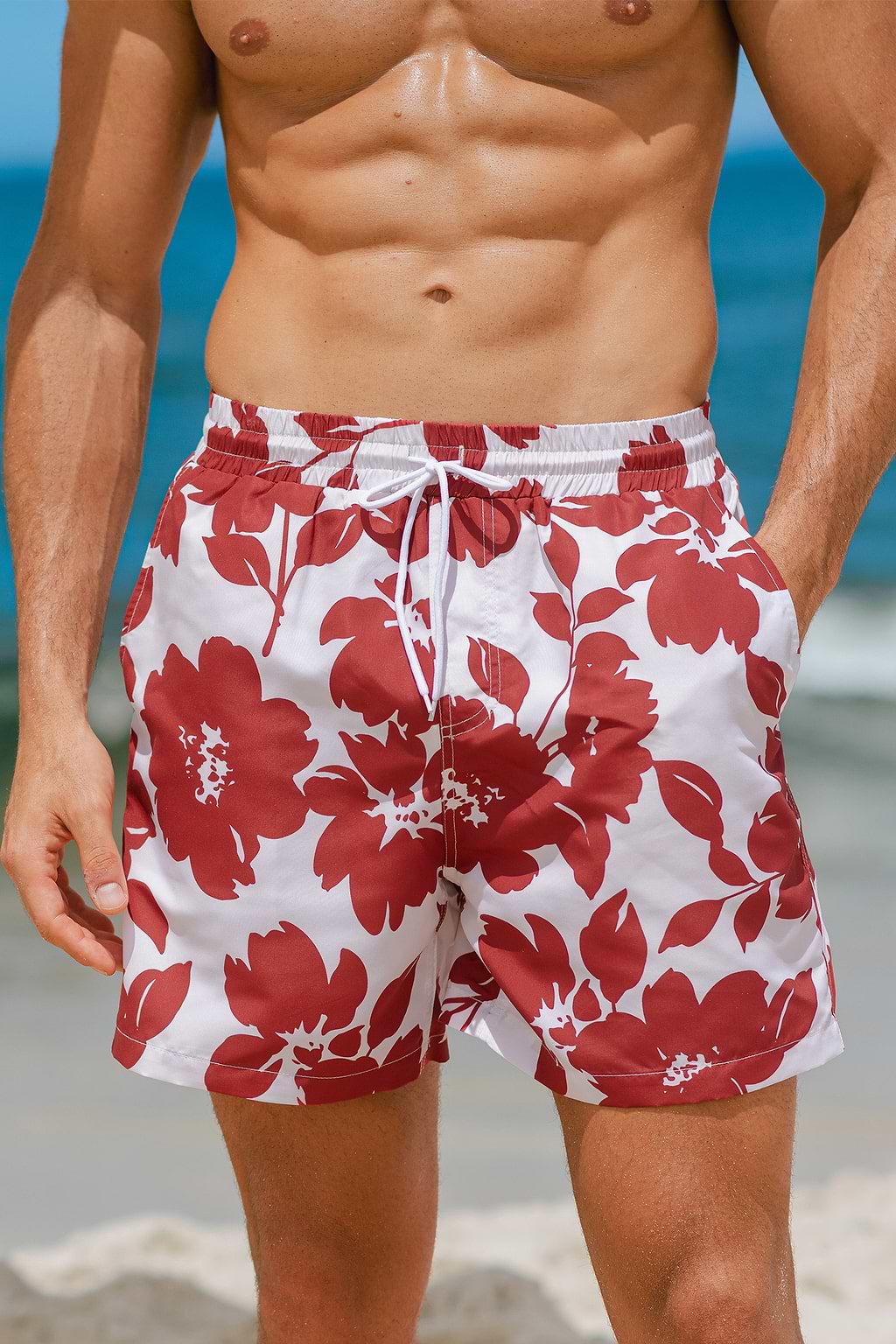 Tropical Heatwave Floral Board Shorts
