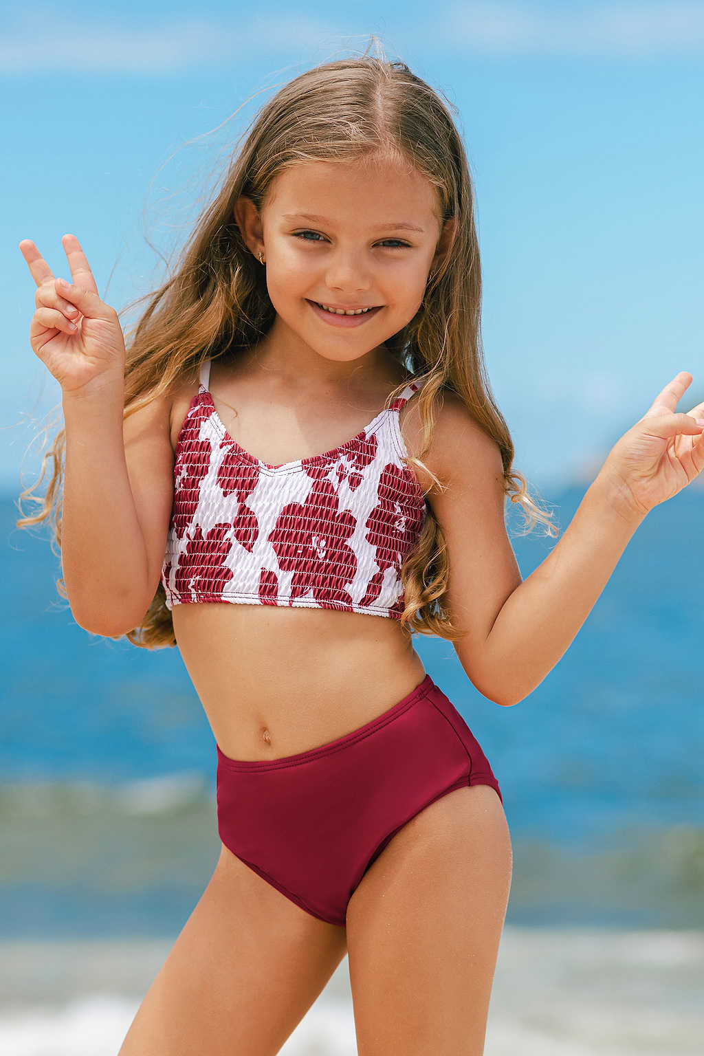 Starfish Kisses Floral Swim Set