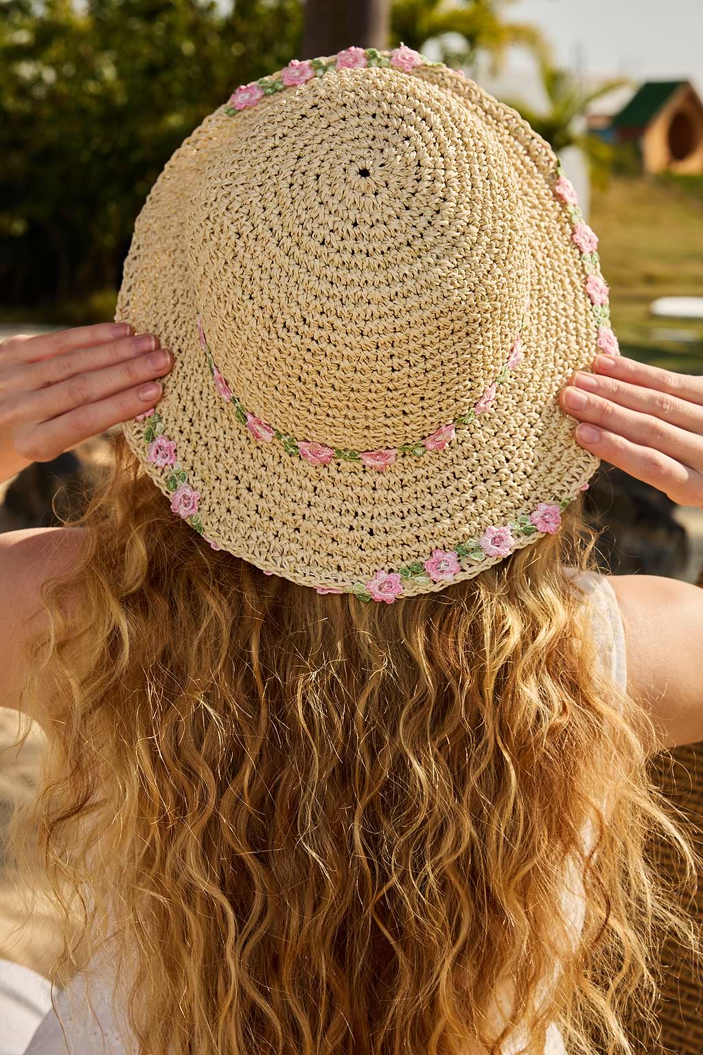 Blooming Skies Straw Hat