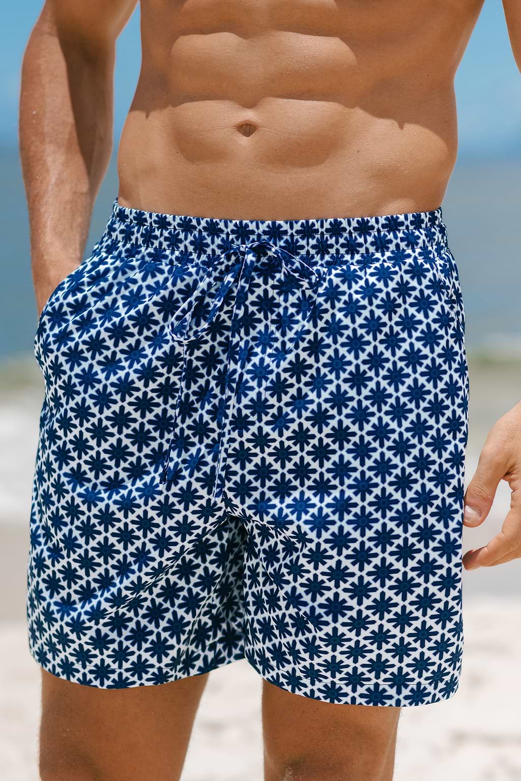 Tropical Vibes Floral Board Shorts