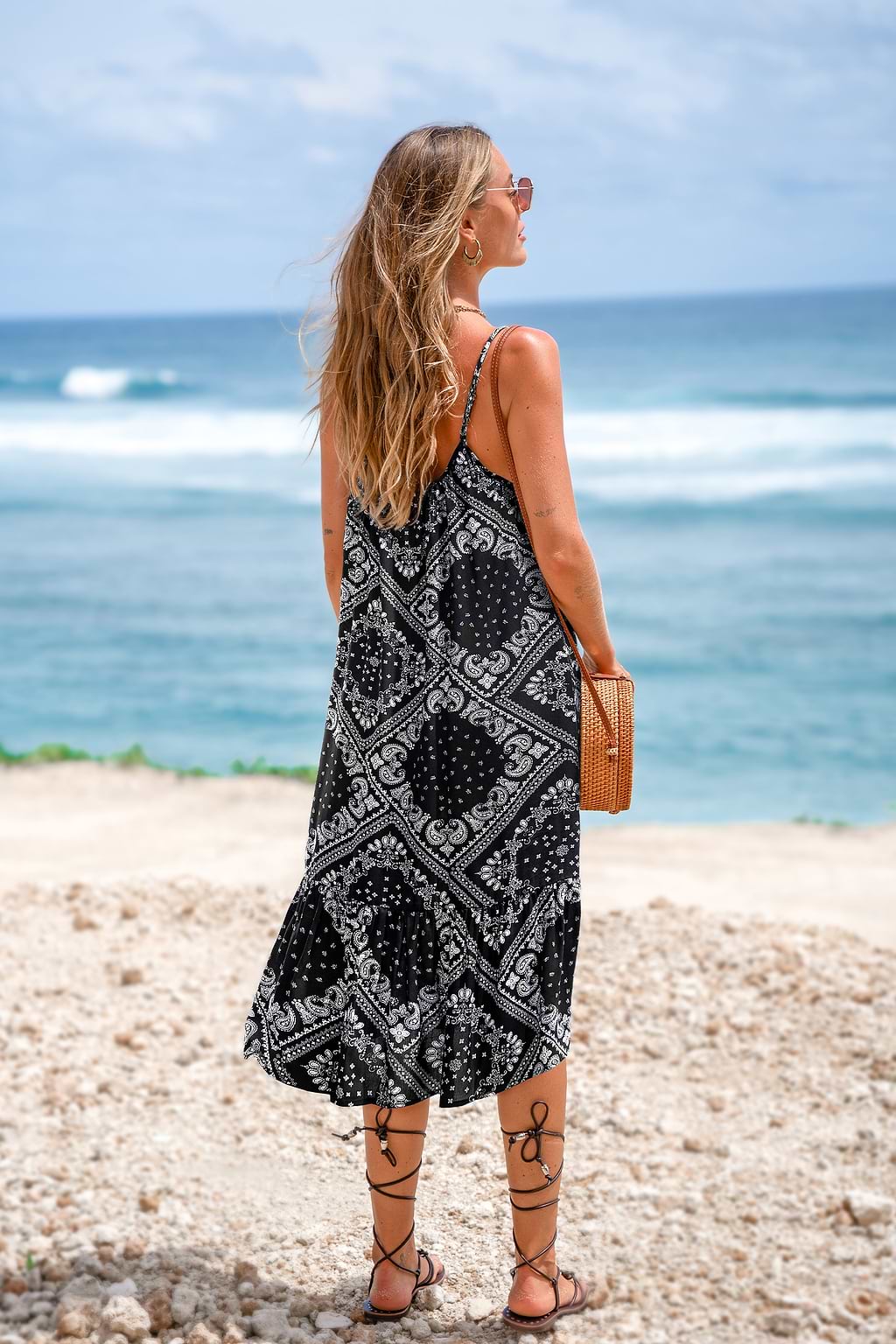 Desert Soul Paisley Midi Dress