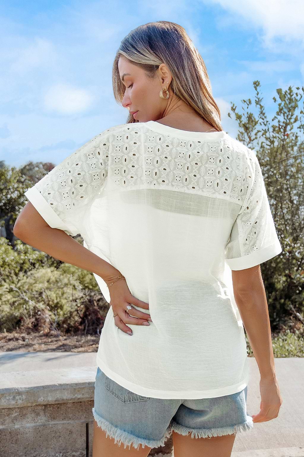 Light as a Feather White T-Shirt