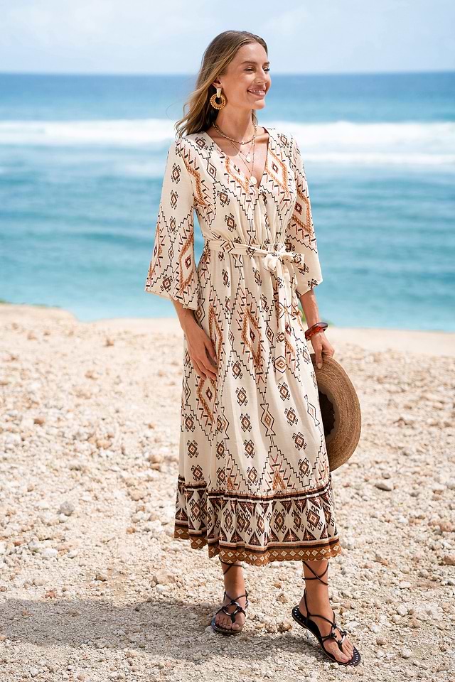chinese dress ladies Cabo Dress - Green main image 0