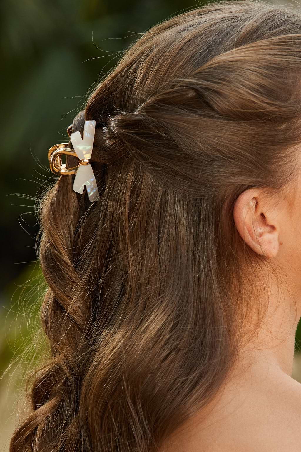 Sweet & Simple Gold-Tone Claw Clip