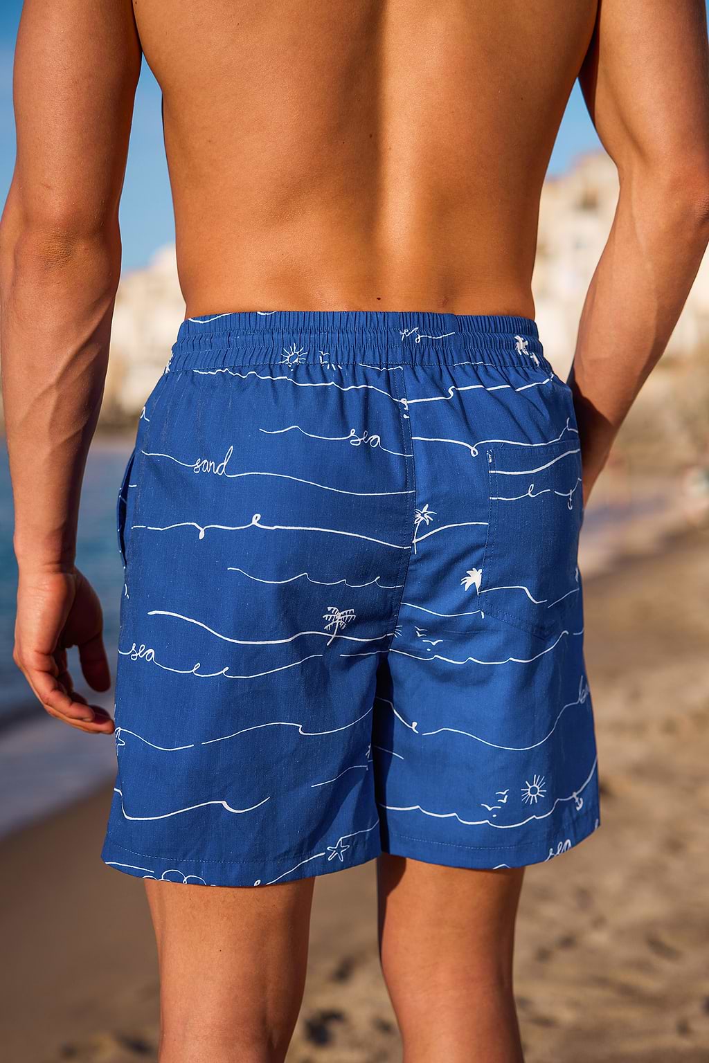 Laguna Palms Tropical Board Shorts