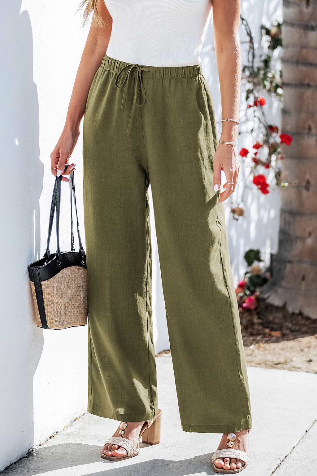 Salt Breeze Green Pants