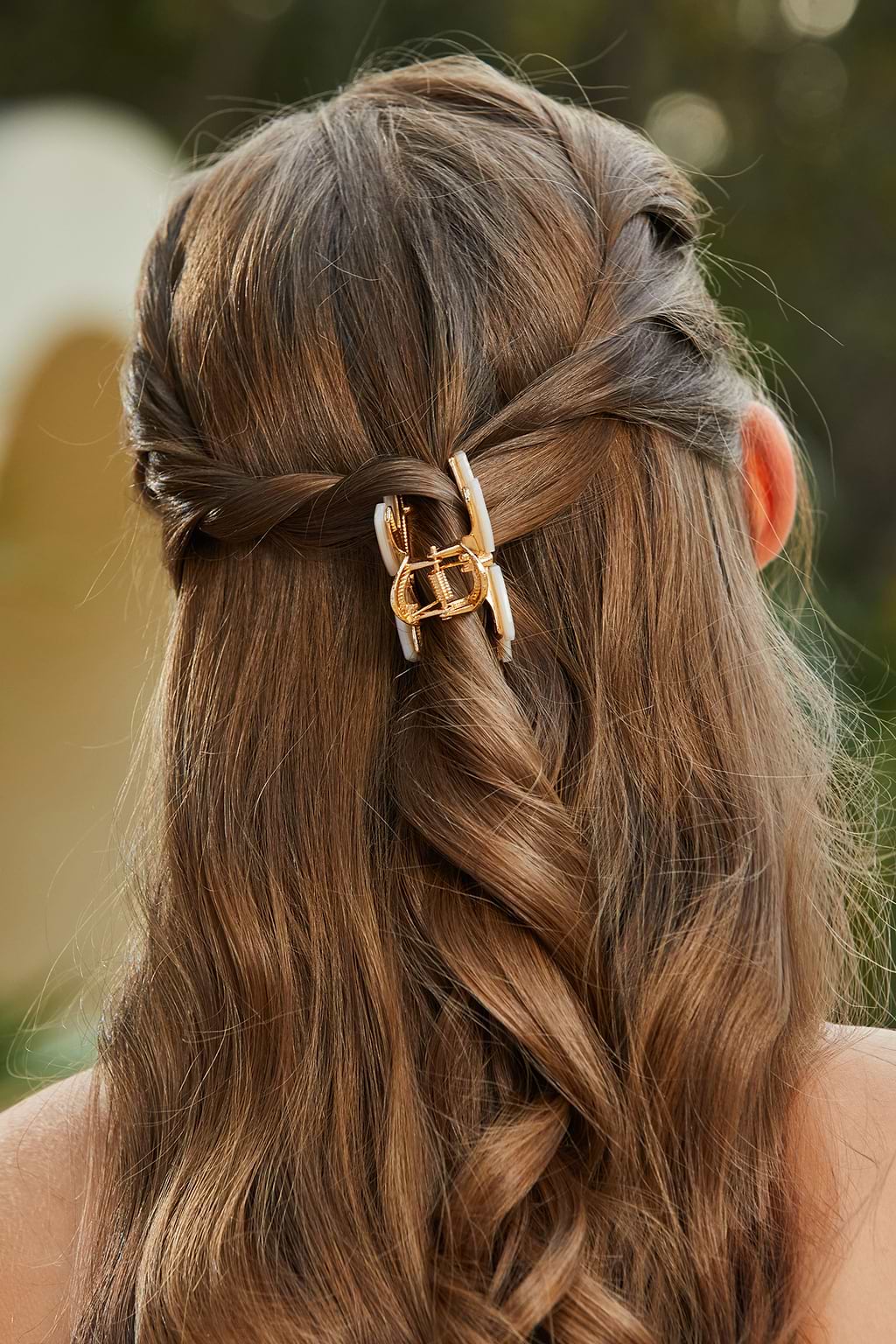 Sweet & Simple Gold-Tone Claw Clip
