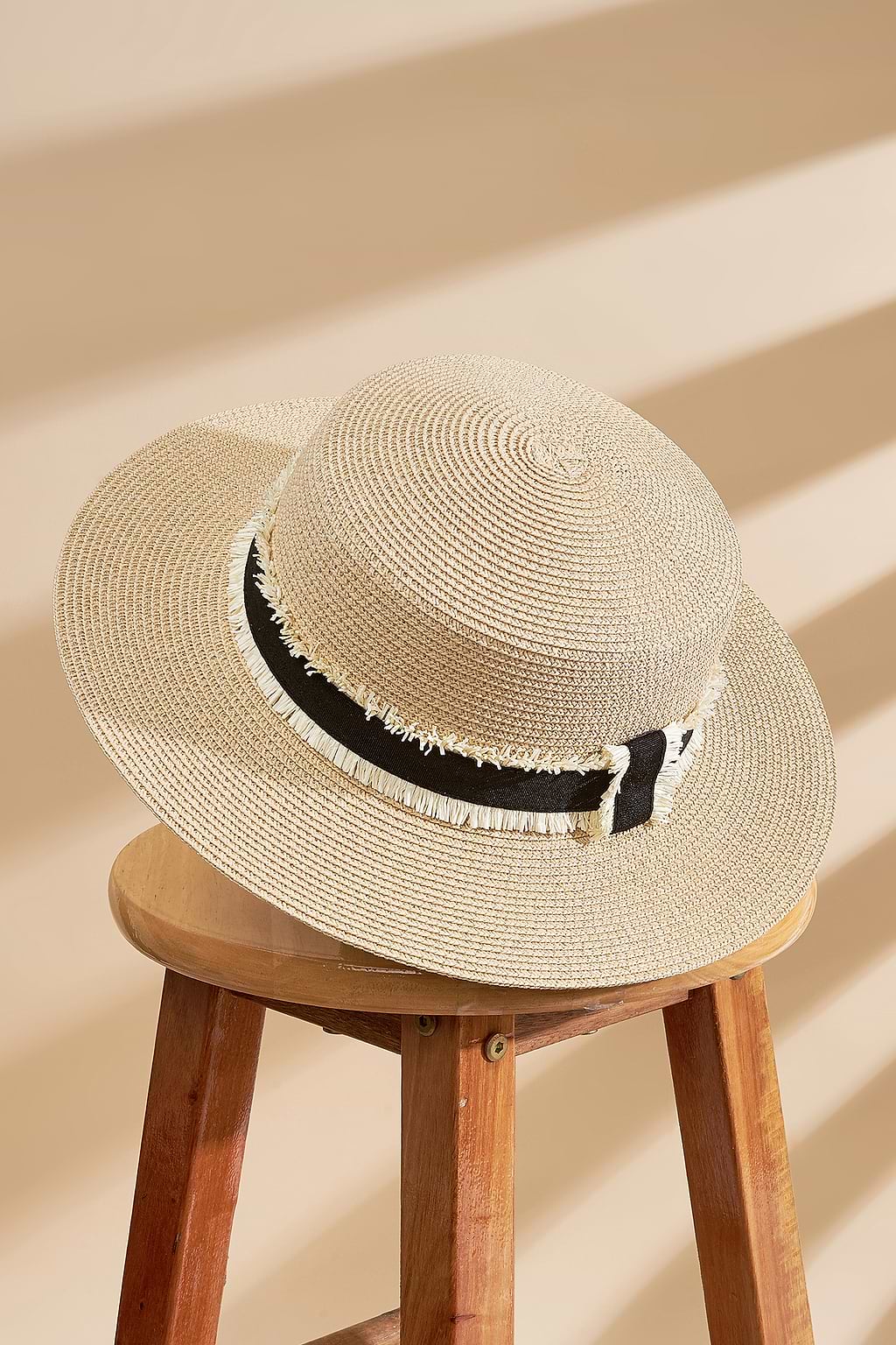 Sombrero de paja clásico y bello