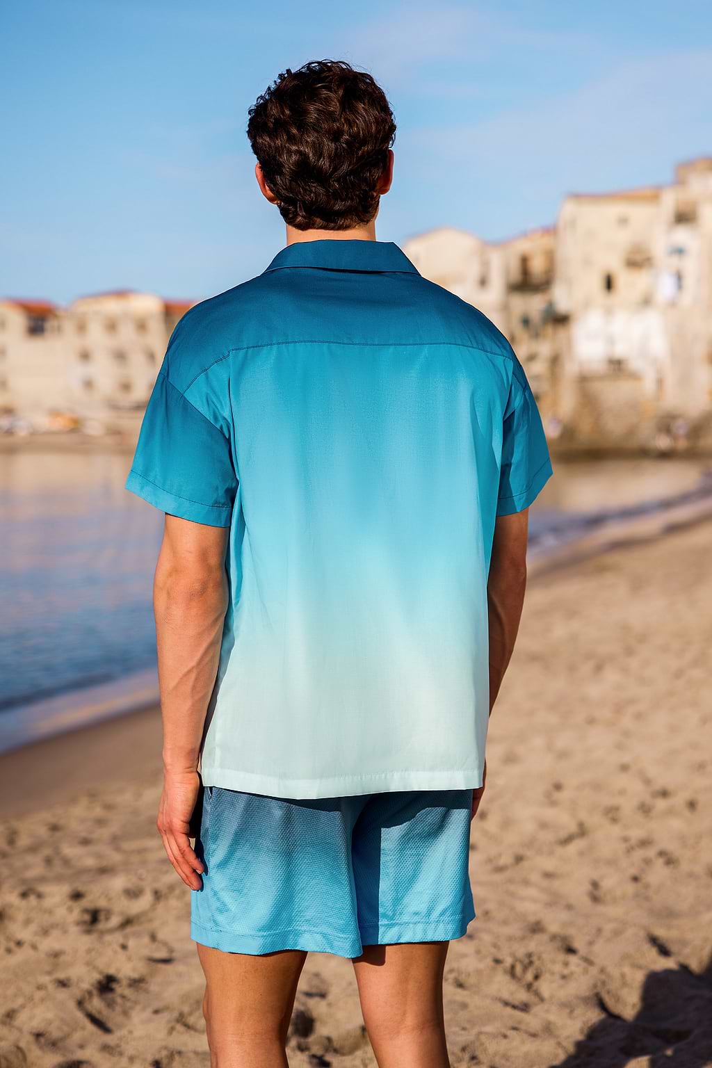 Seaspray Ombre Blue Shirt