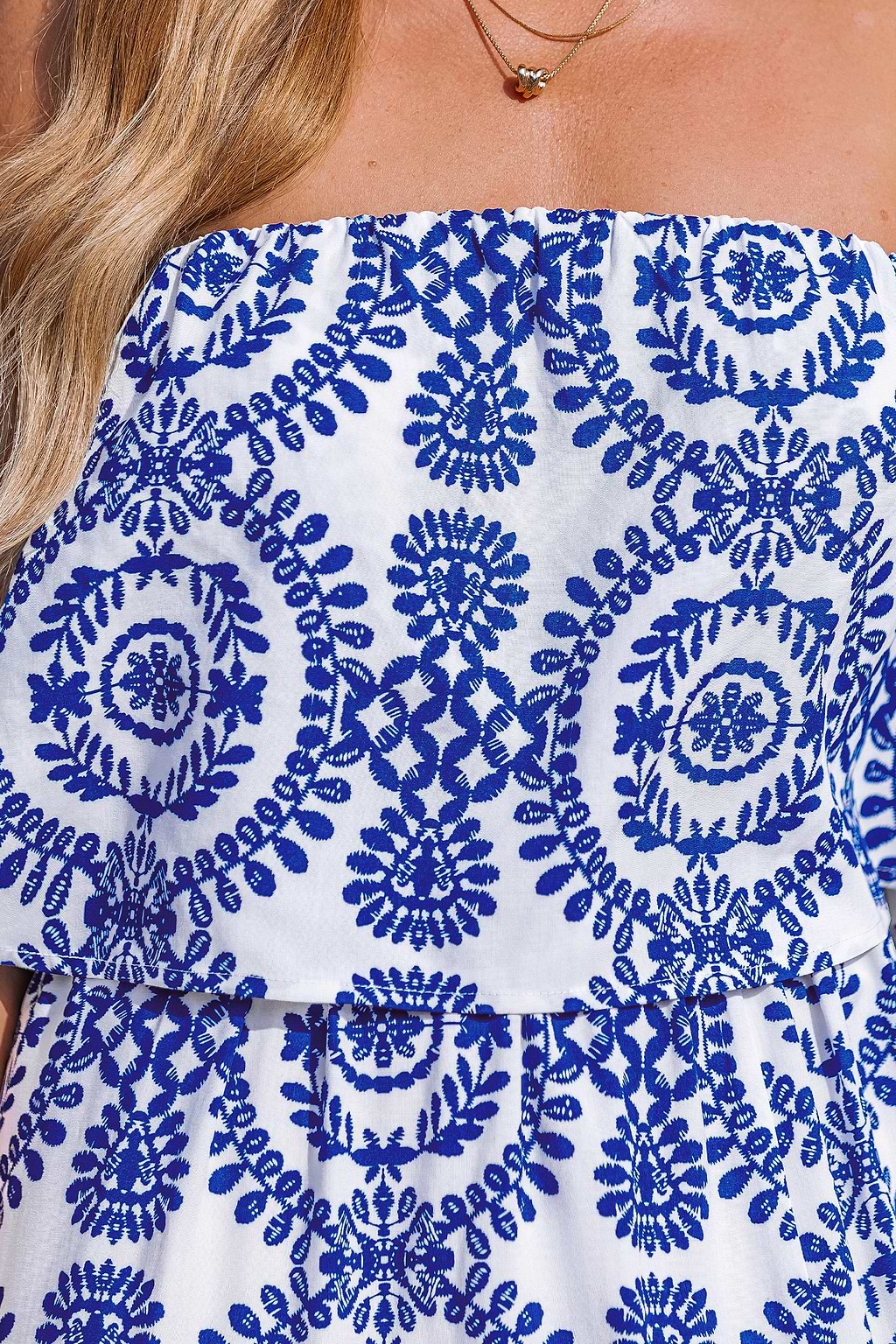Layers Ornate Midi Dress