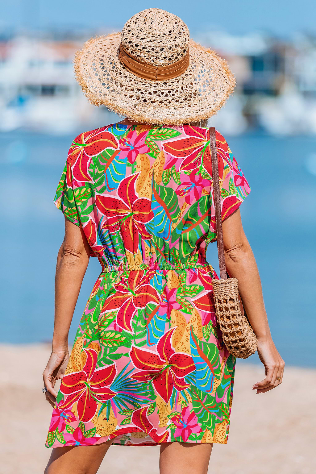 Minivestido tropical Paradise Vibes