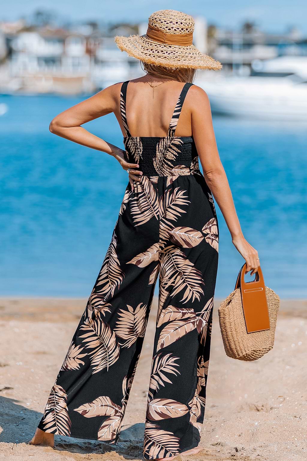 Sandy Shores Tropical Jumpsuit