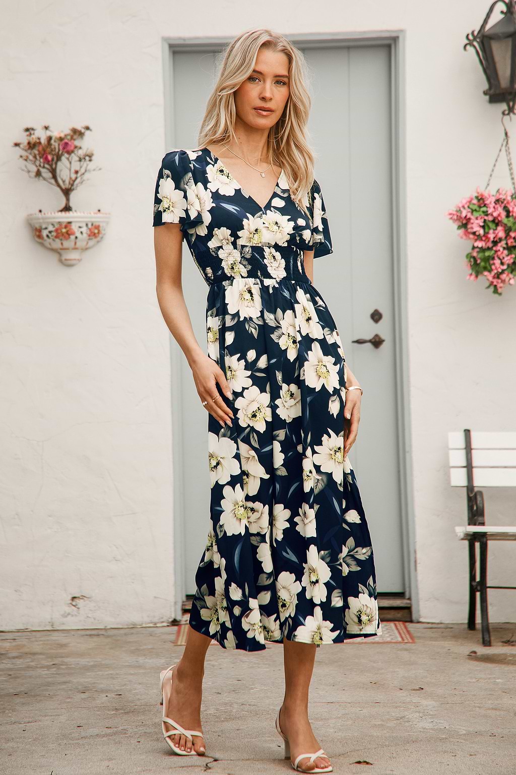 Eternal Petals Floral Maxi Dress