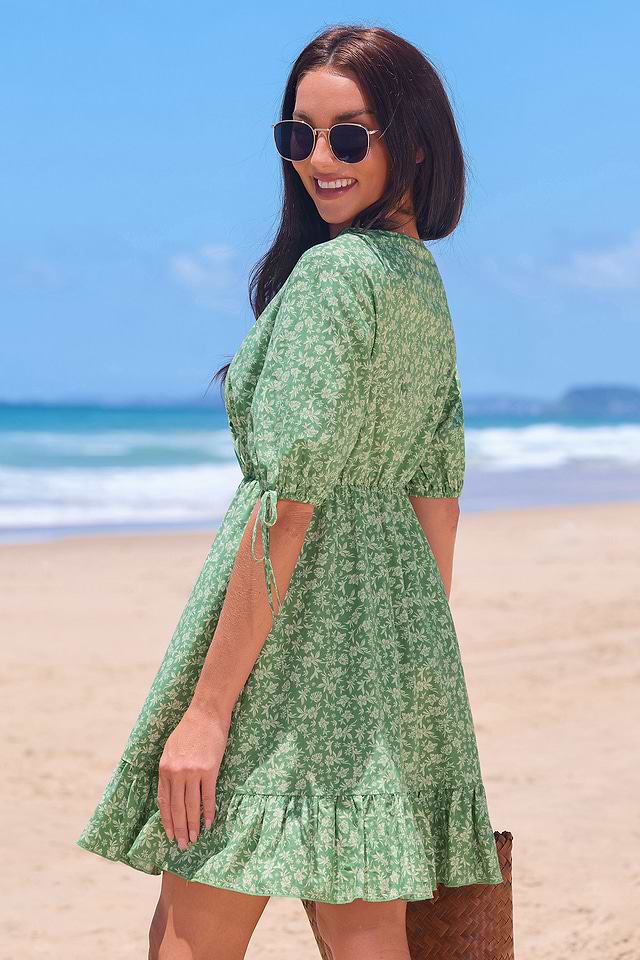Wild Thyme Floral Mini Dress | Breezy & Carefree Style | Cupshe