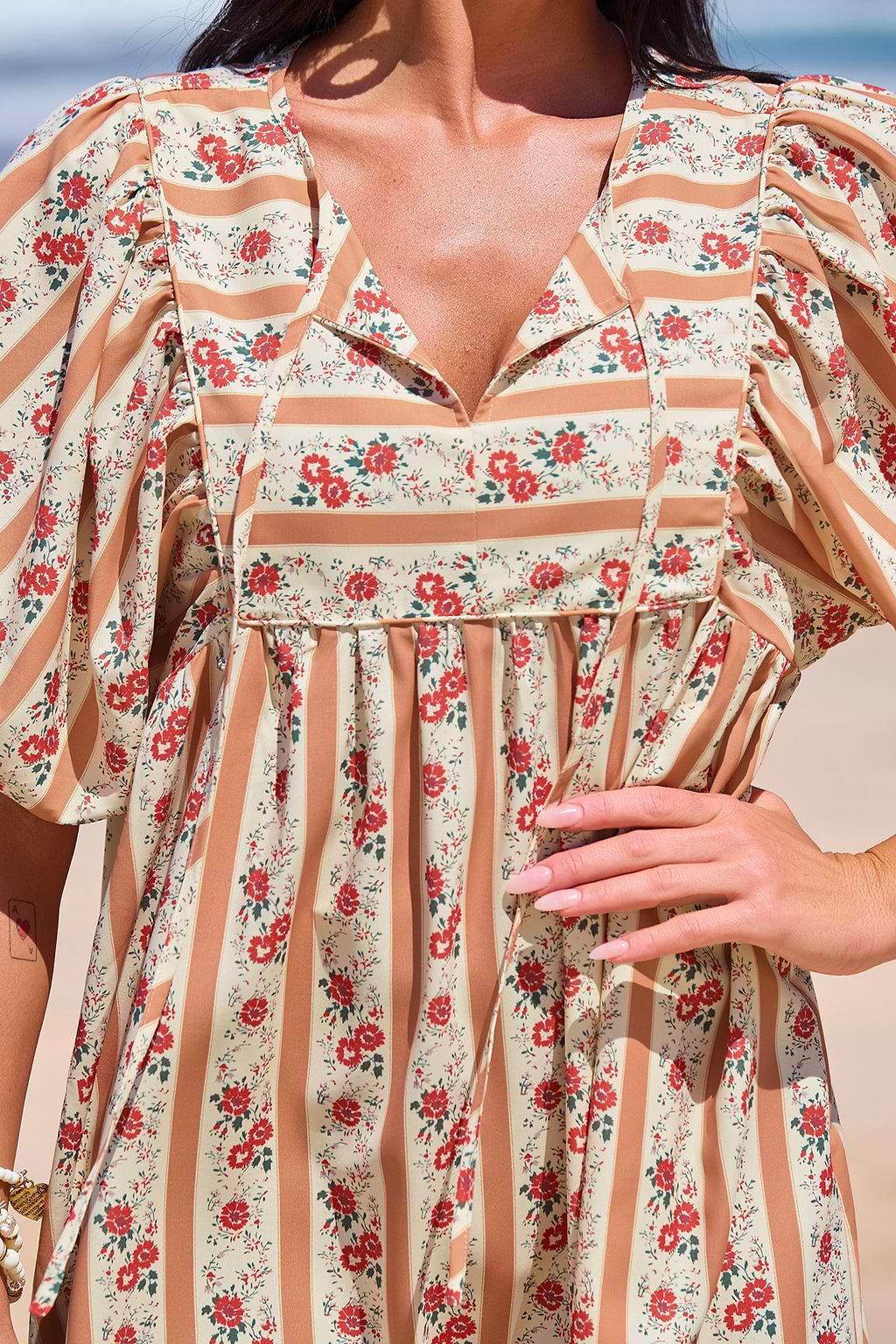 Sweet Tea Floral Midi Dress
