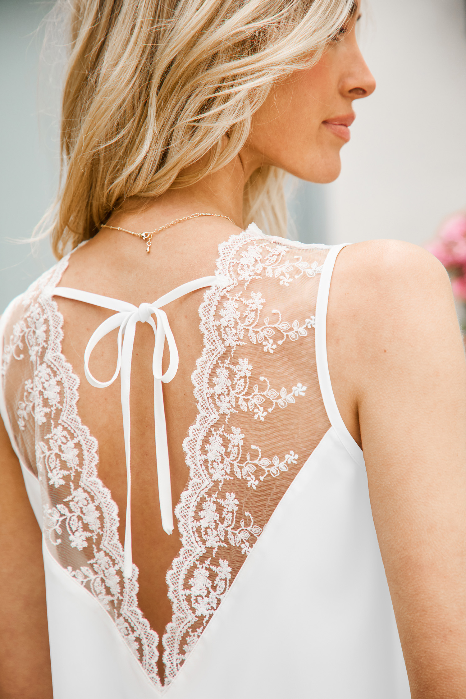 Sweet Lace White Top