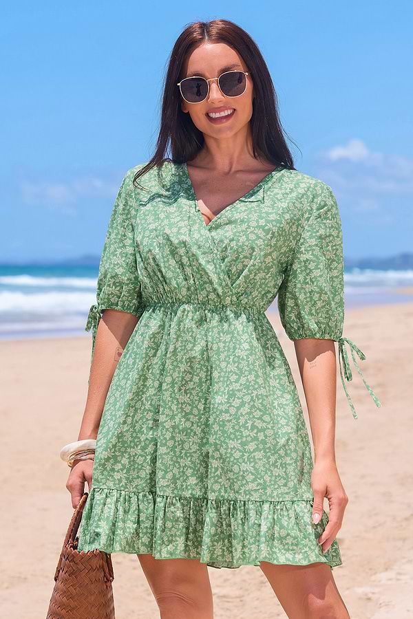 Wild Thyme Floral Mini Dress | Breezy & Carefree Style | Cupshe