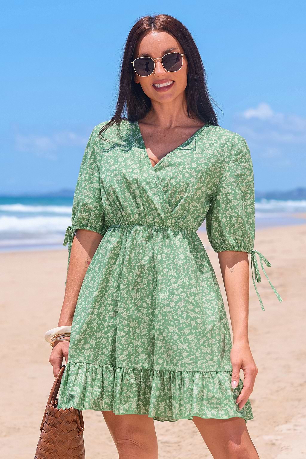 Wild Thyme Floral Mini Dress