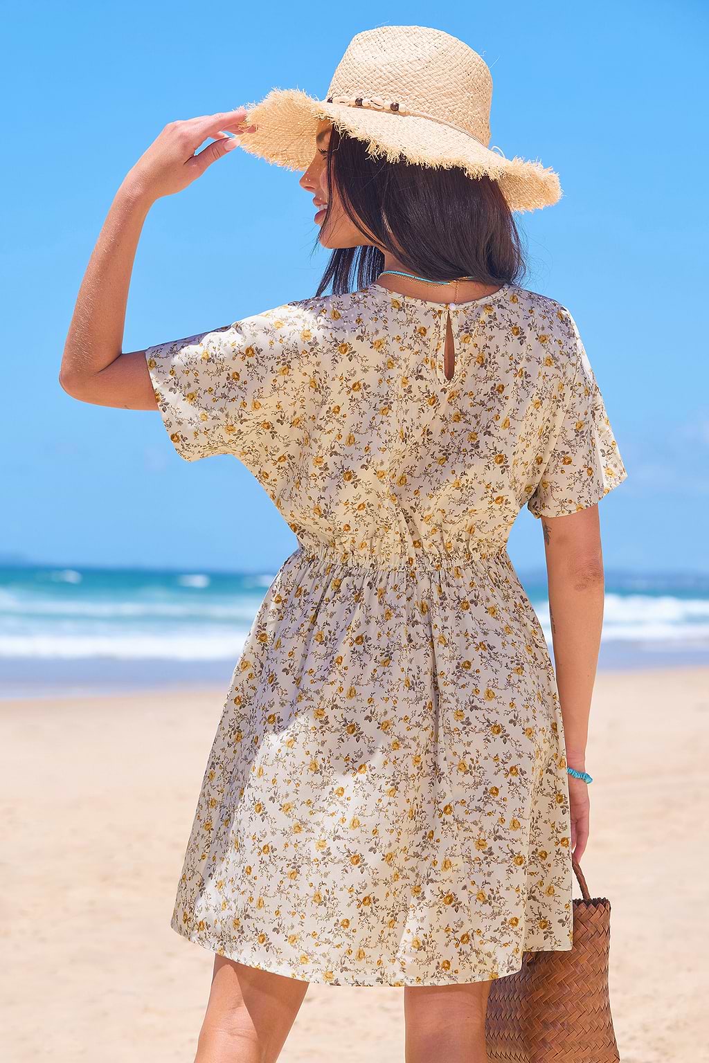 Buttercup Kisses Floral Mini Dress