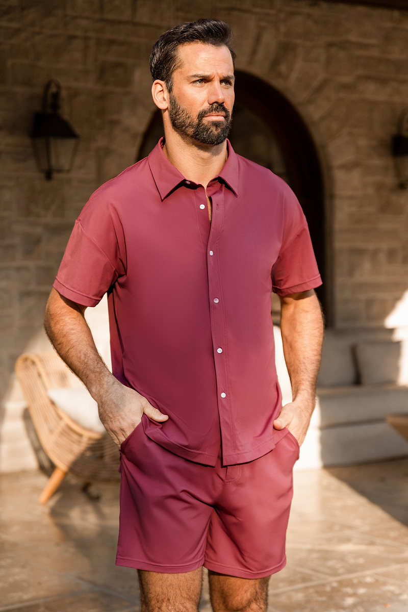 x JJD Mulberry Harvest Mauve Board Shorts