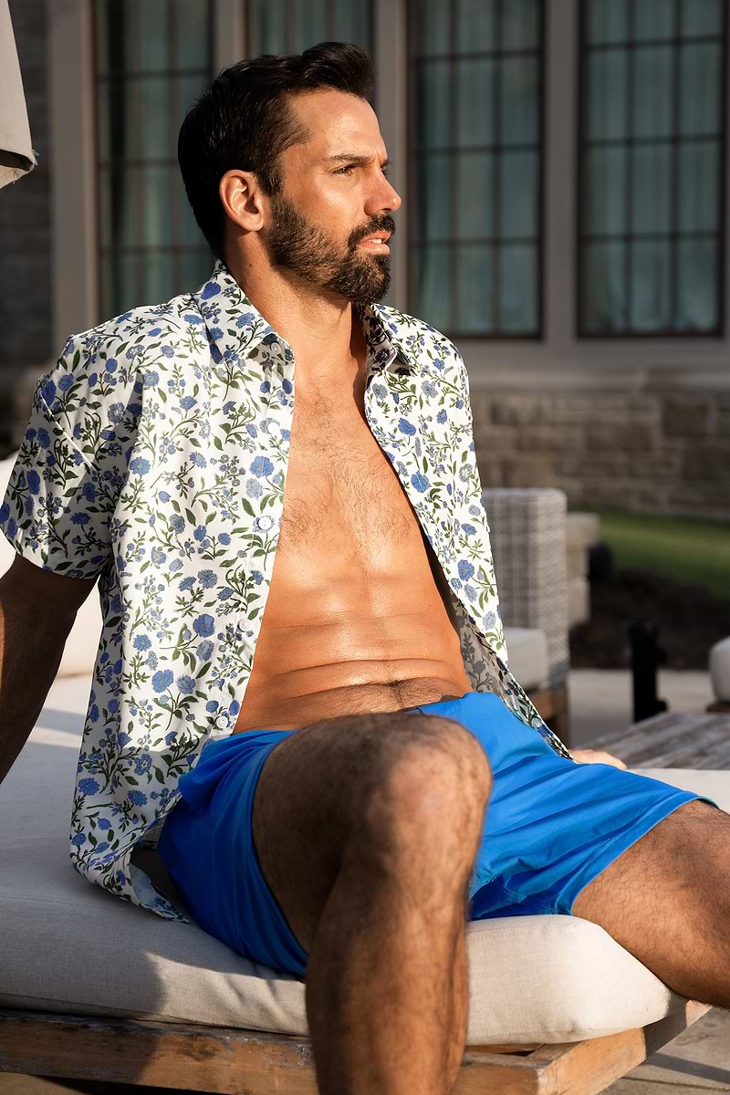 x JJD Lavender Fields Floral Shirt