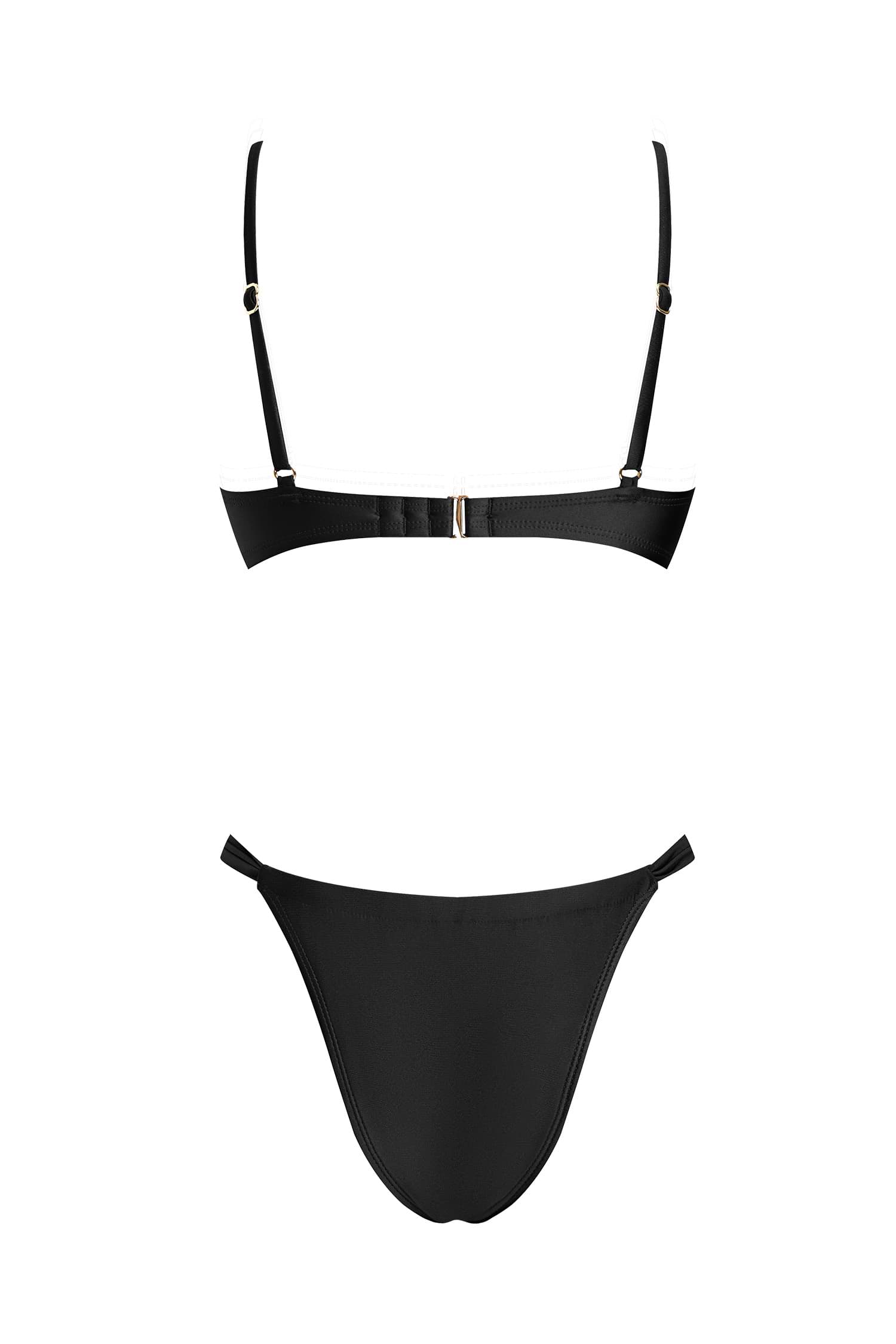 x JJD Provence Sun Black Bikini Set