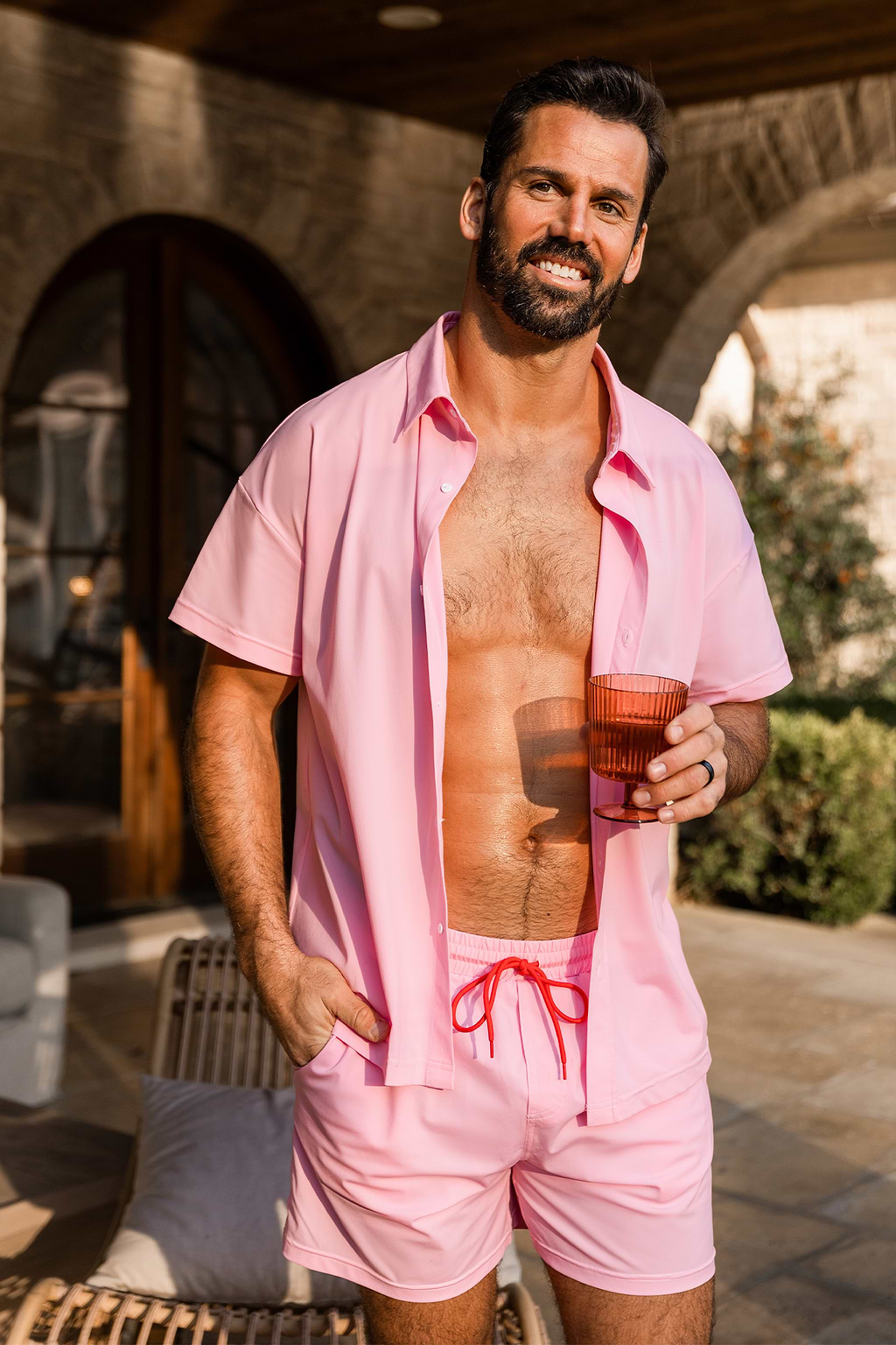 x JJD Eros' Arrow Pink Shirt