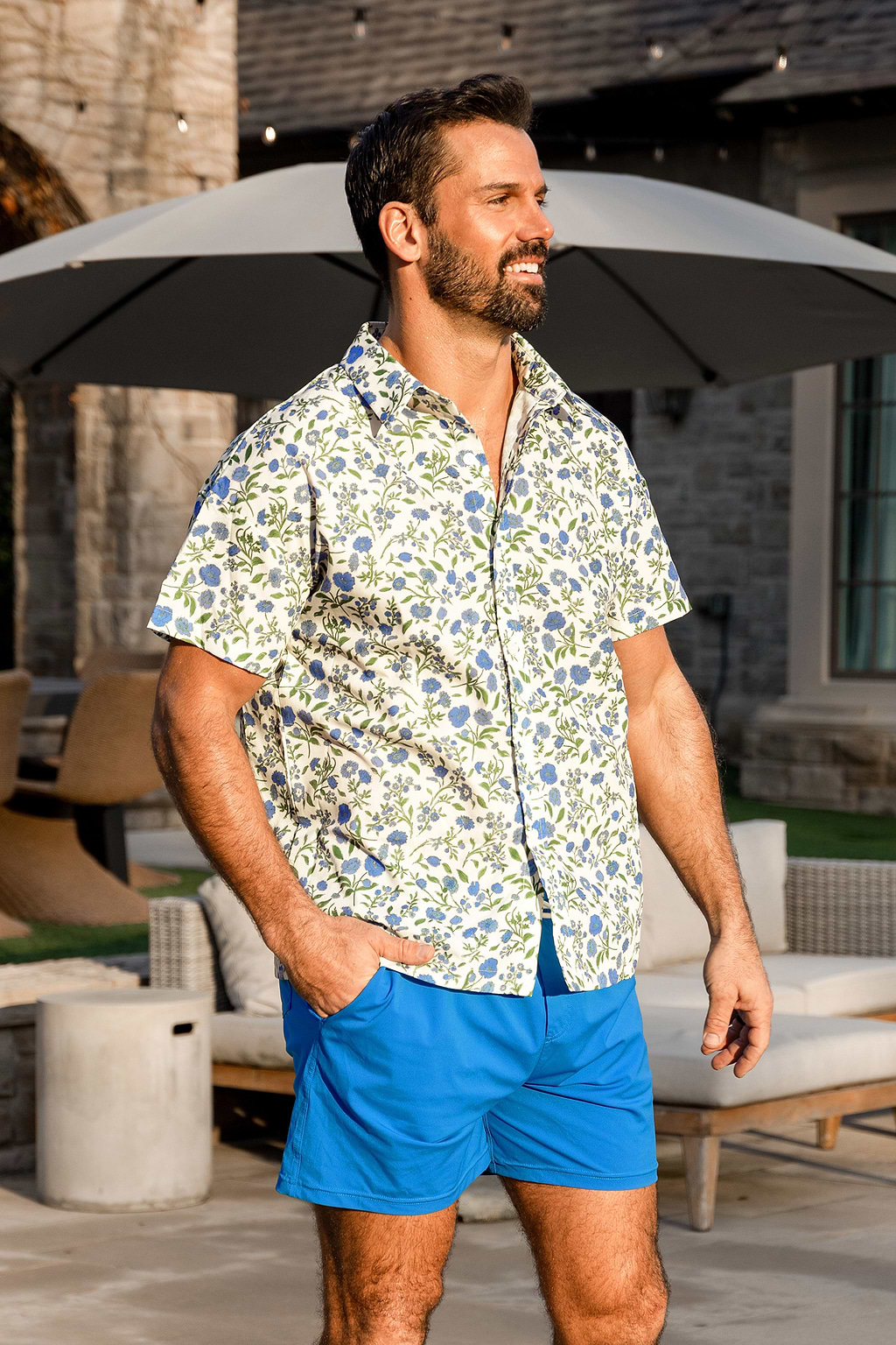 x JJD Lavender Fields Bloemen Shirt