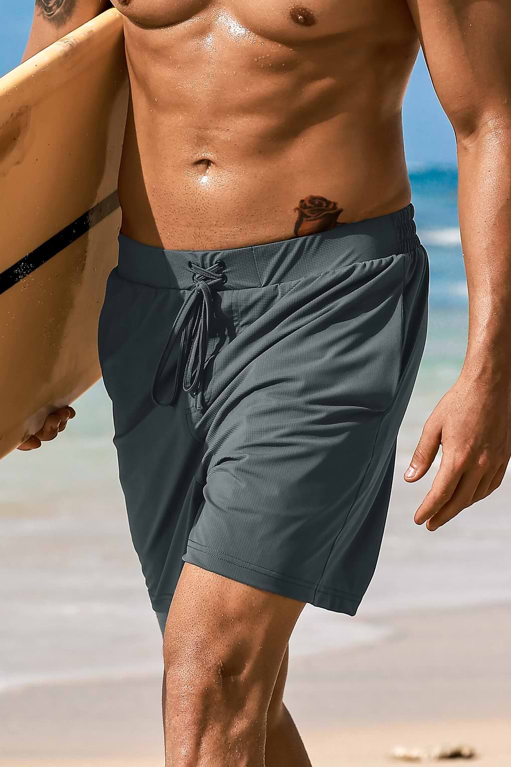 Volcanic Stone Gray Board Shorts