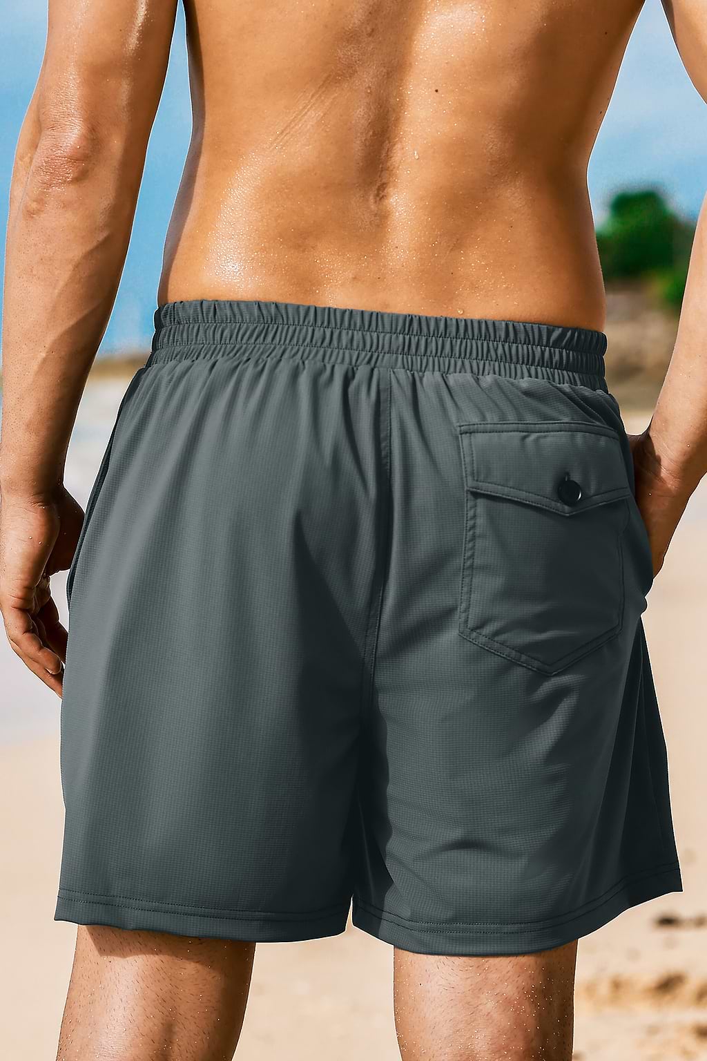Volcanic Stone Gray Board Shorts