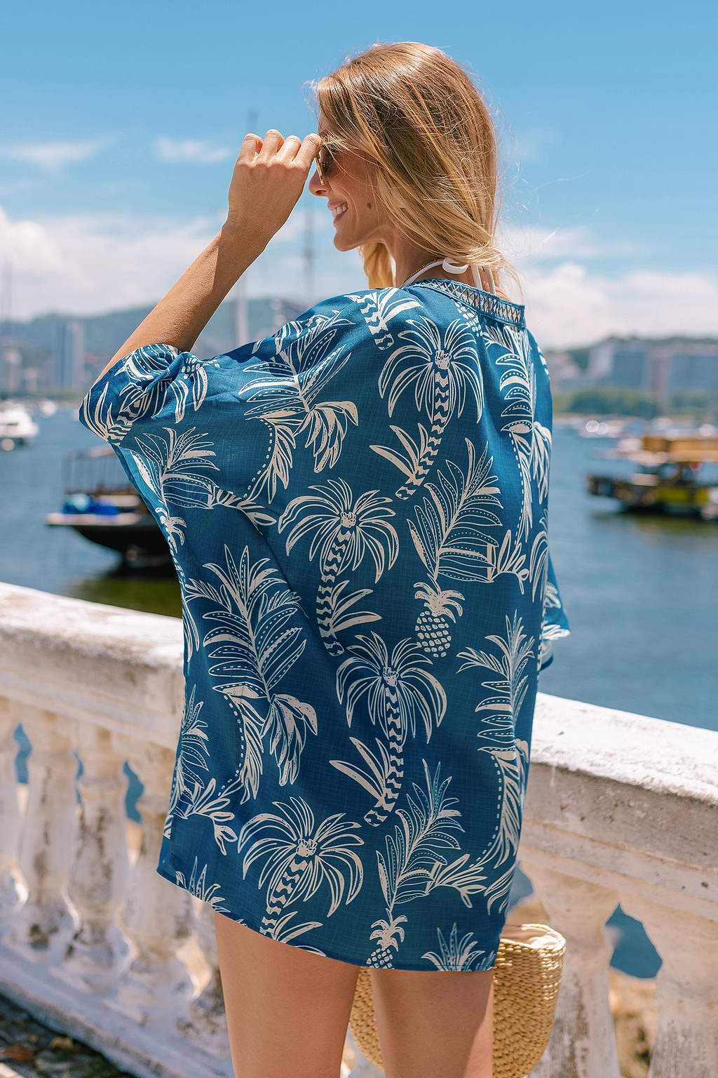 Vestido mini estilo tropical de la sección VIP