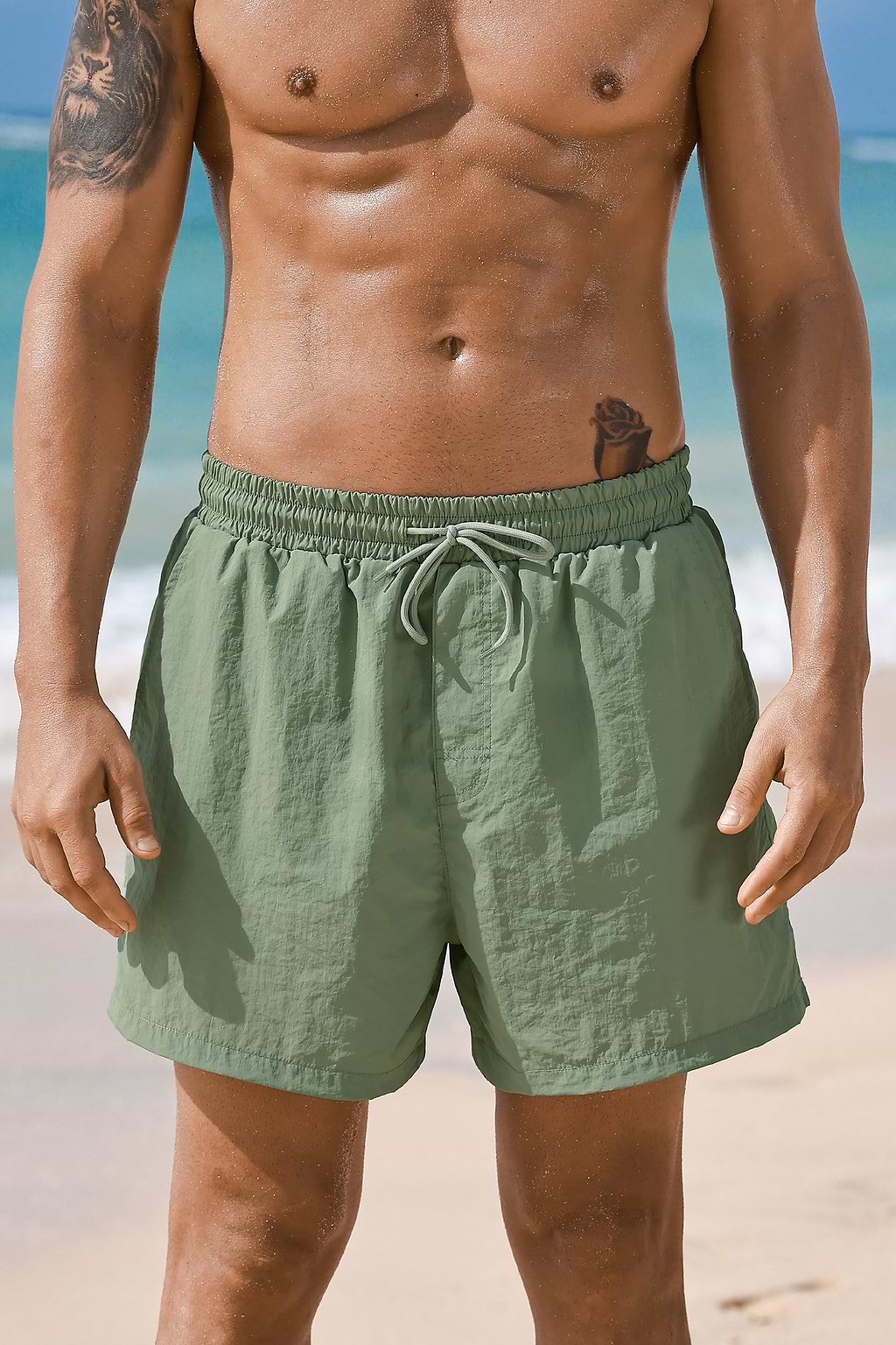 Seagrass Green Board Shorts