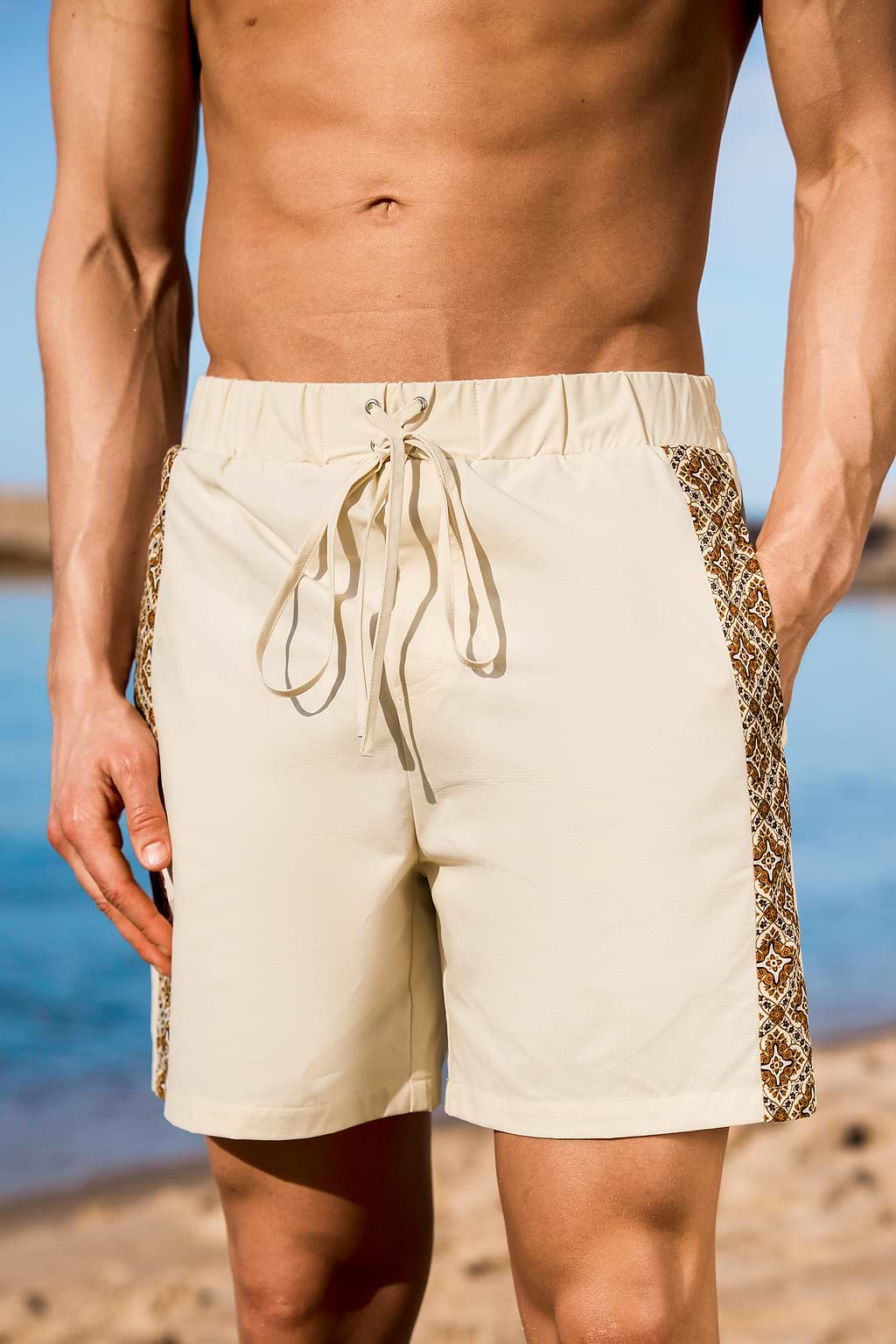 Boho Look Ornate Board Shorts