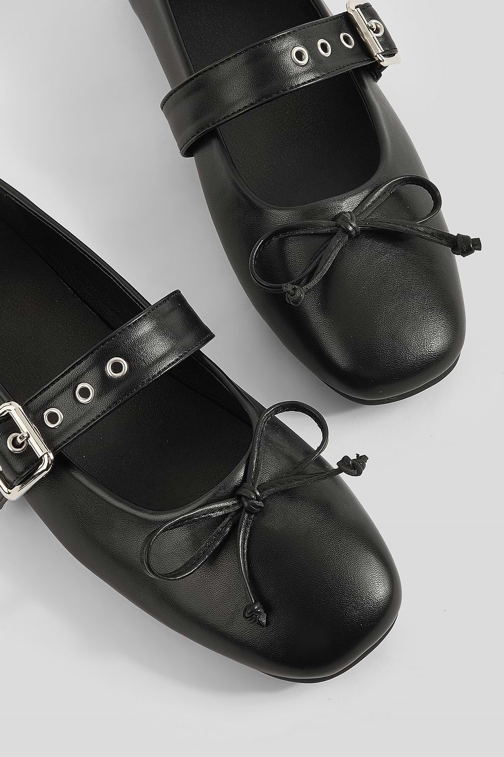 Zapatos planos negros Rebel Heart