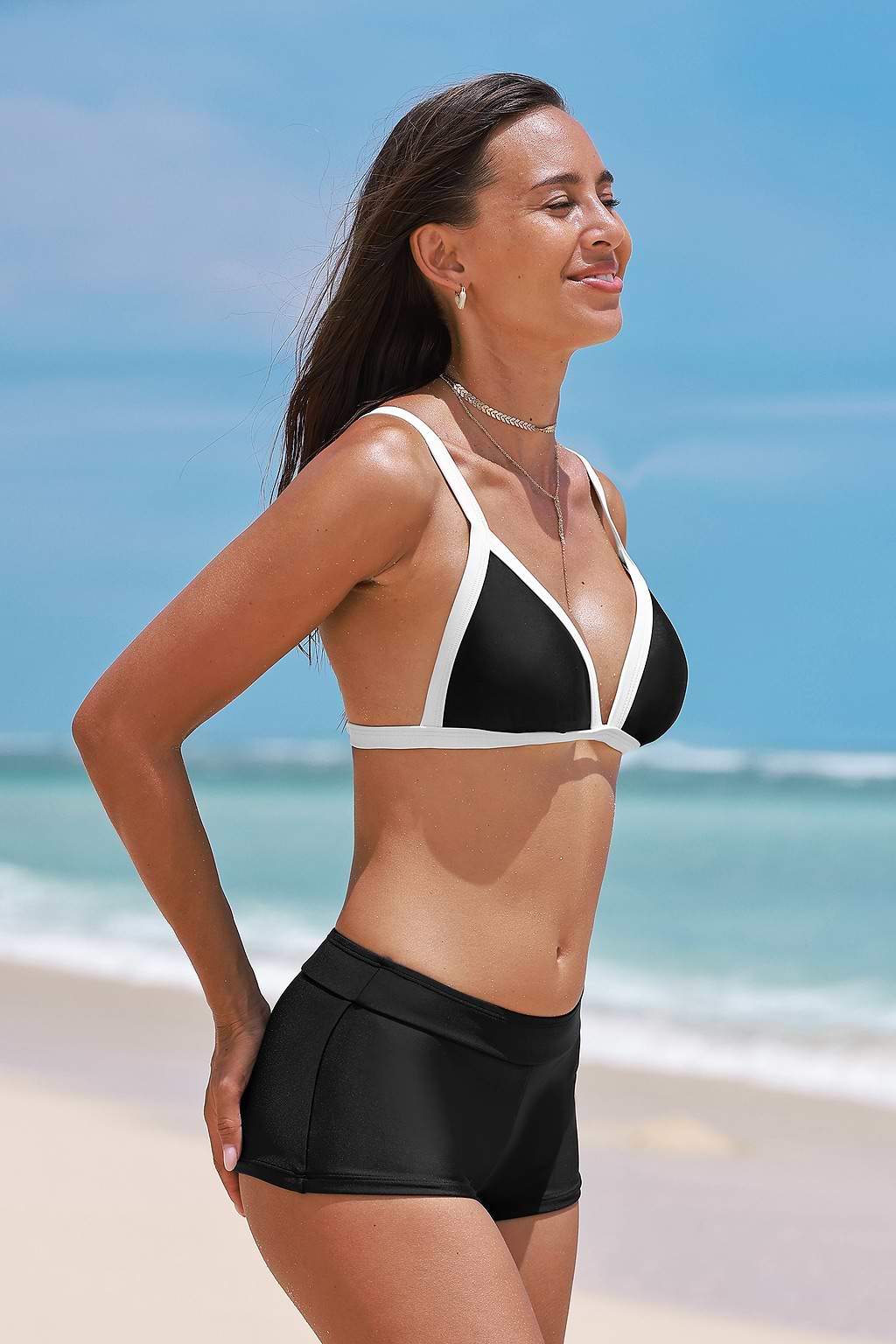 Meredith Black Bikini Set