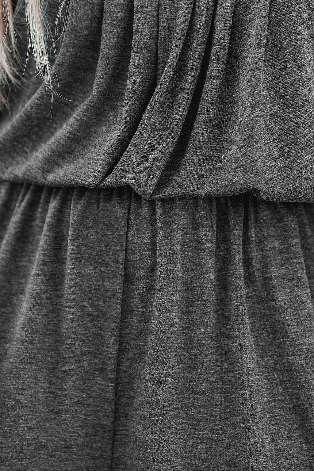 Steel Glow Grey Romper