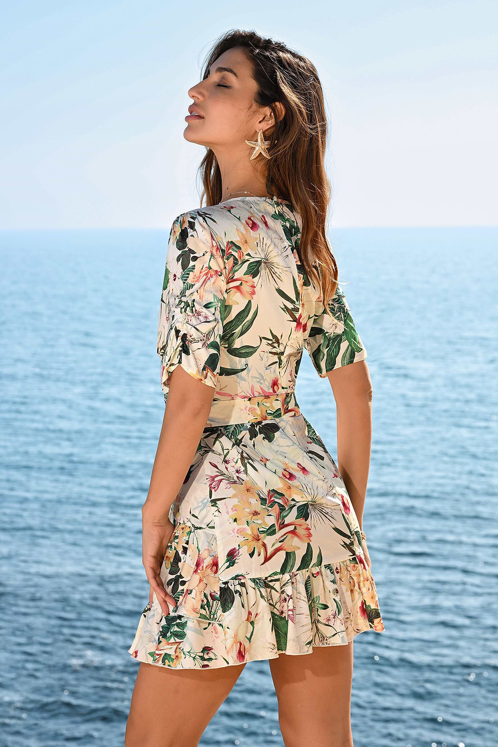 Bonfire Nights Floral Mini Dress