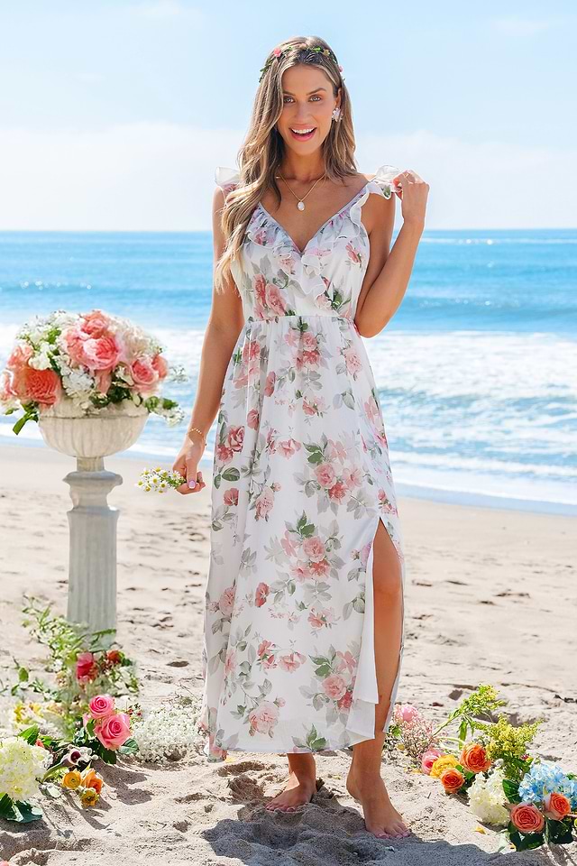 Afternoon Tea Floral Maxi Dress