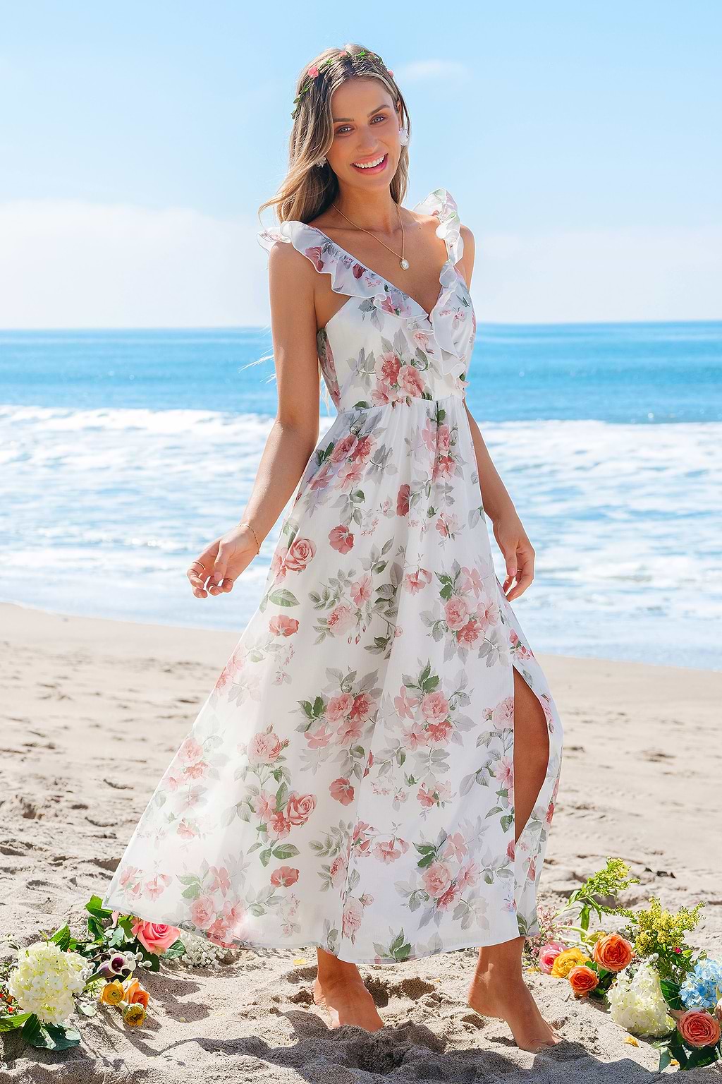 Afternoon Tea Floral Maxi Dress