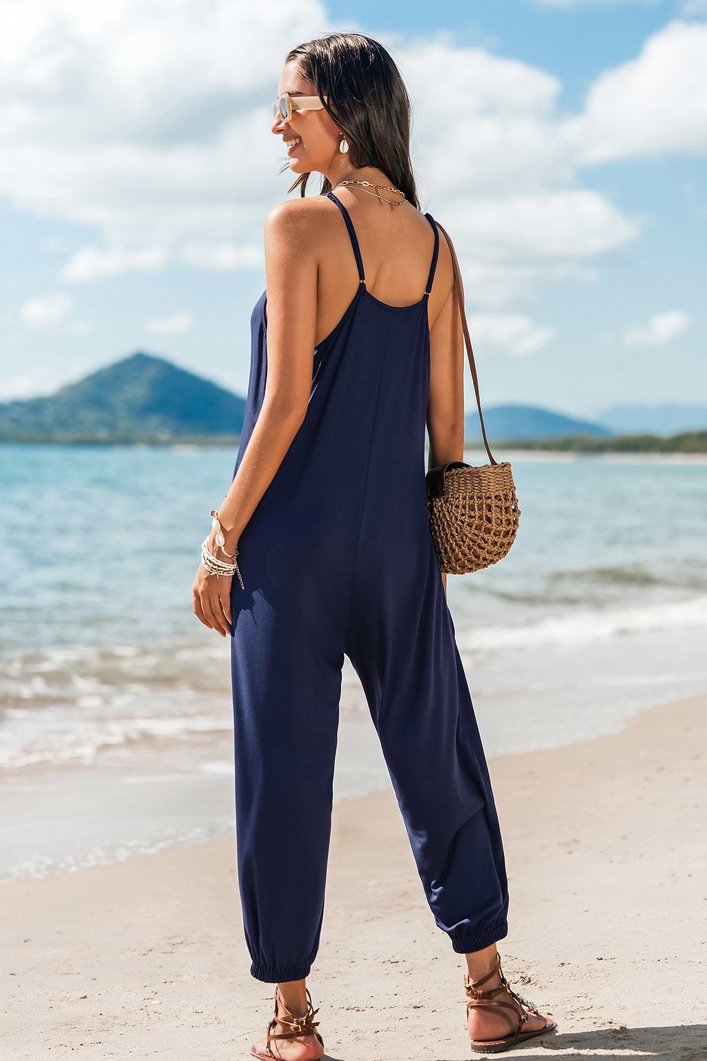 Chill Girl Blue Jumpsuit