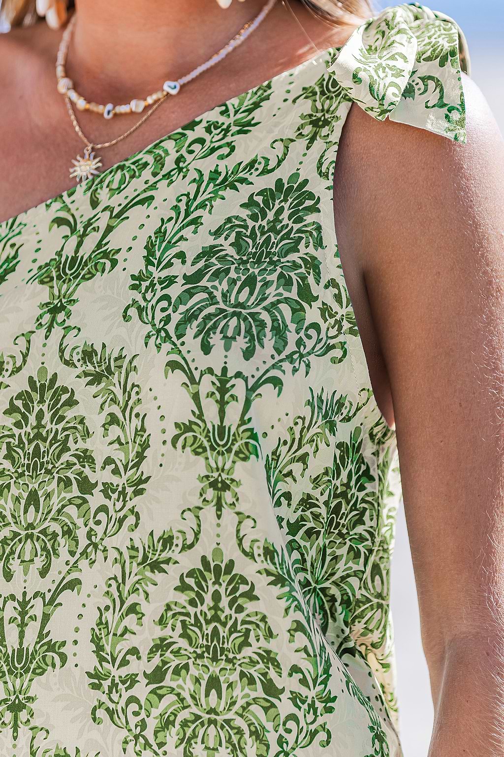 Island Essential Ornate Cover-Up Top