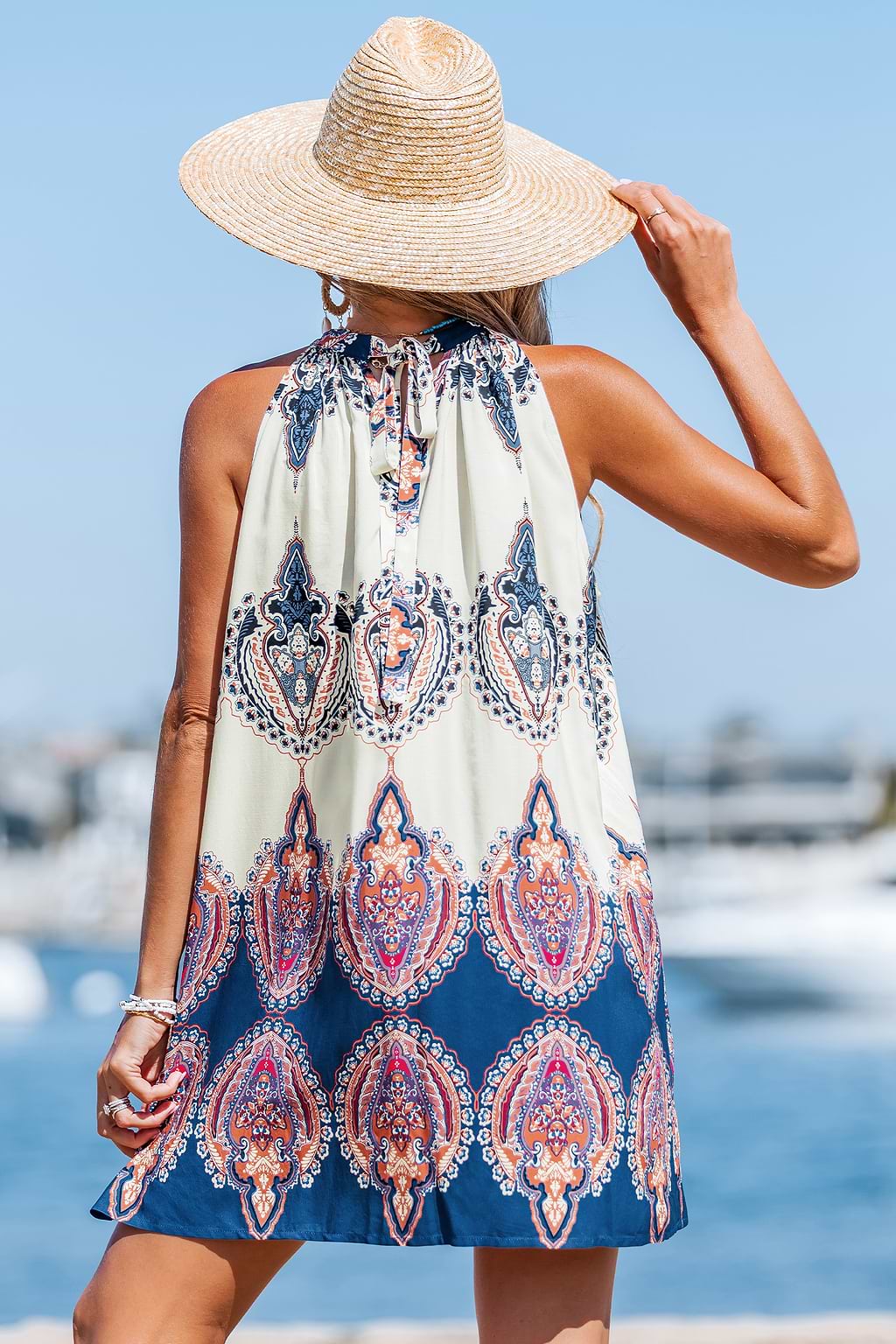 Bohemian Charm Mini Dress