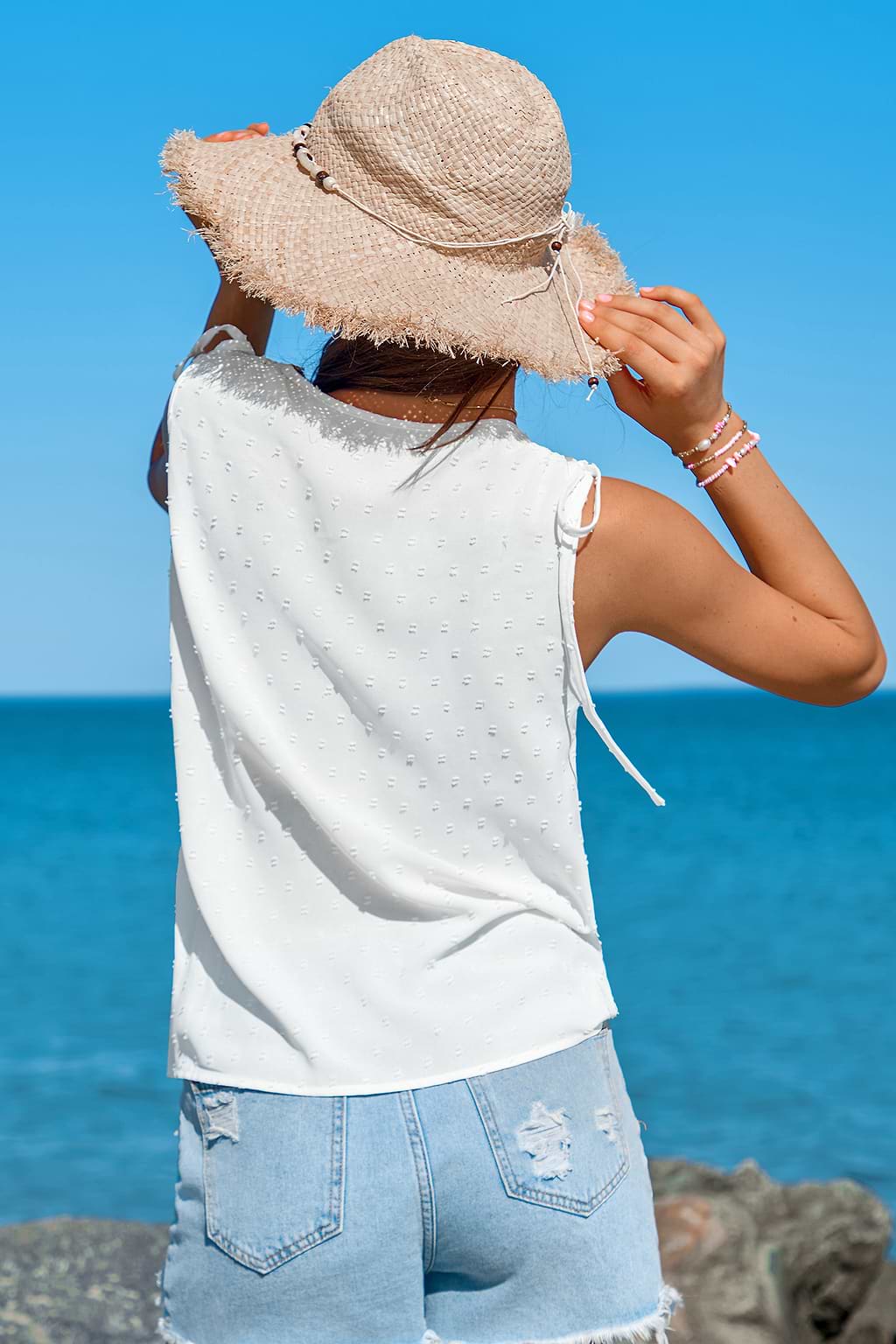 Sweet Serenity White Top