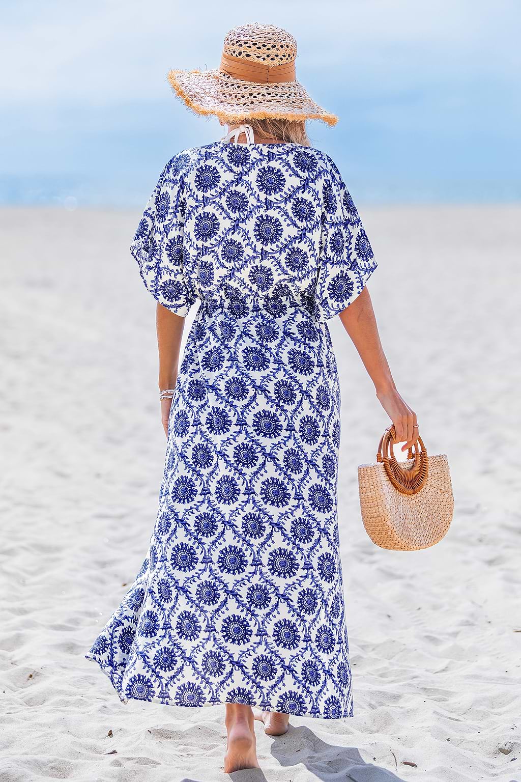 Vacay Vibes Ornate Cover-Up Kimono