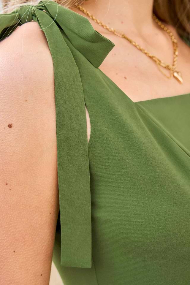 Lush Spring Green Mini Dress